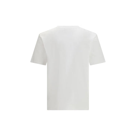 Balmain White Cotton T-Shirt Balmain