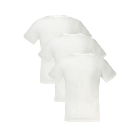 Tommy Hilfiger White Cotton Men's T-Shirt Tommy Hilfiger