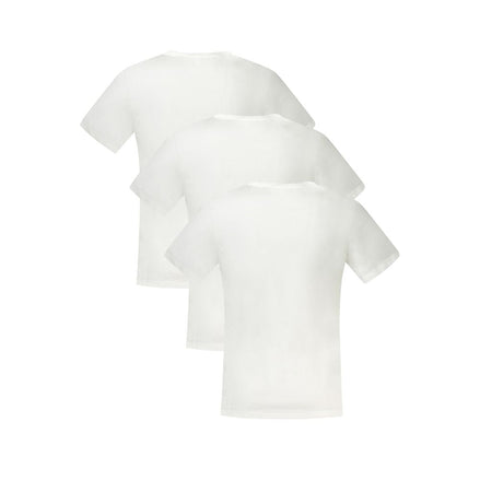 Tommy Hilfiger White Cotton Men's T-Shirt Tommy Hilfiger