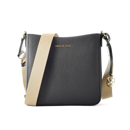Michael Kors Black Canvas Crossbody Bag Michael Kors