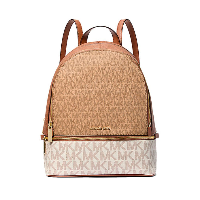 Michael Kors Brown Leather Backpack Michael Kors