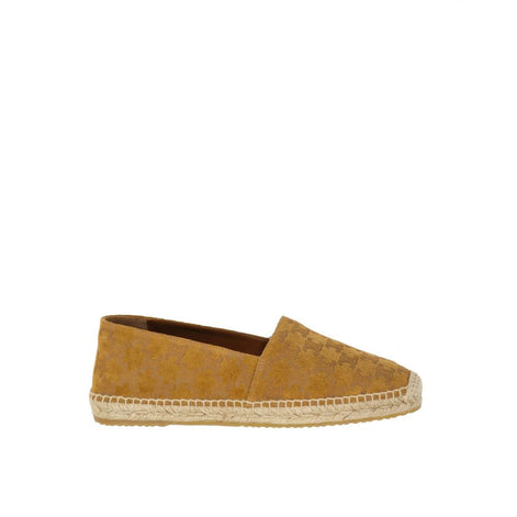 Celine Brown Calfskin Espadrilles Celine