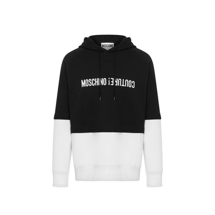 Moschino Black Cotton Sweatshirt Moschino