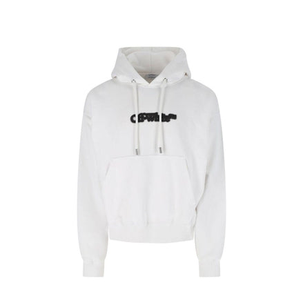 Off-White White Cotton Sweatshirt Off-White