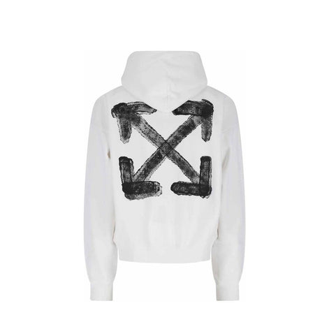 Off-White White Cotton Sweatshirt Off-White