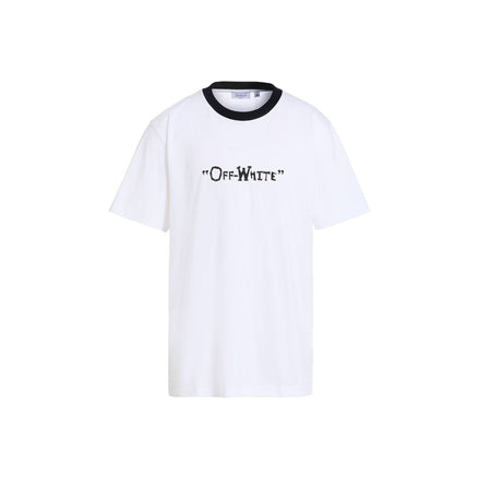 Off-White White Cotton T-Shirt Off-White