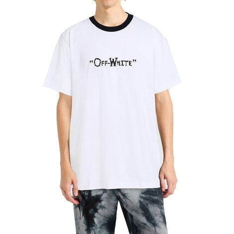 Off-White White Cotton T-Shirt Off-White