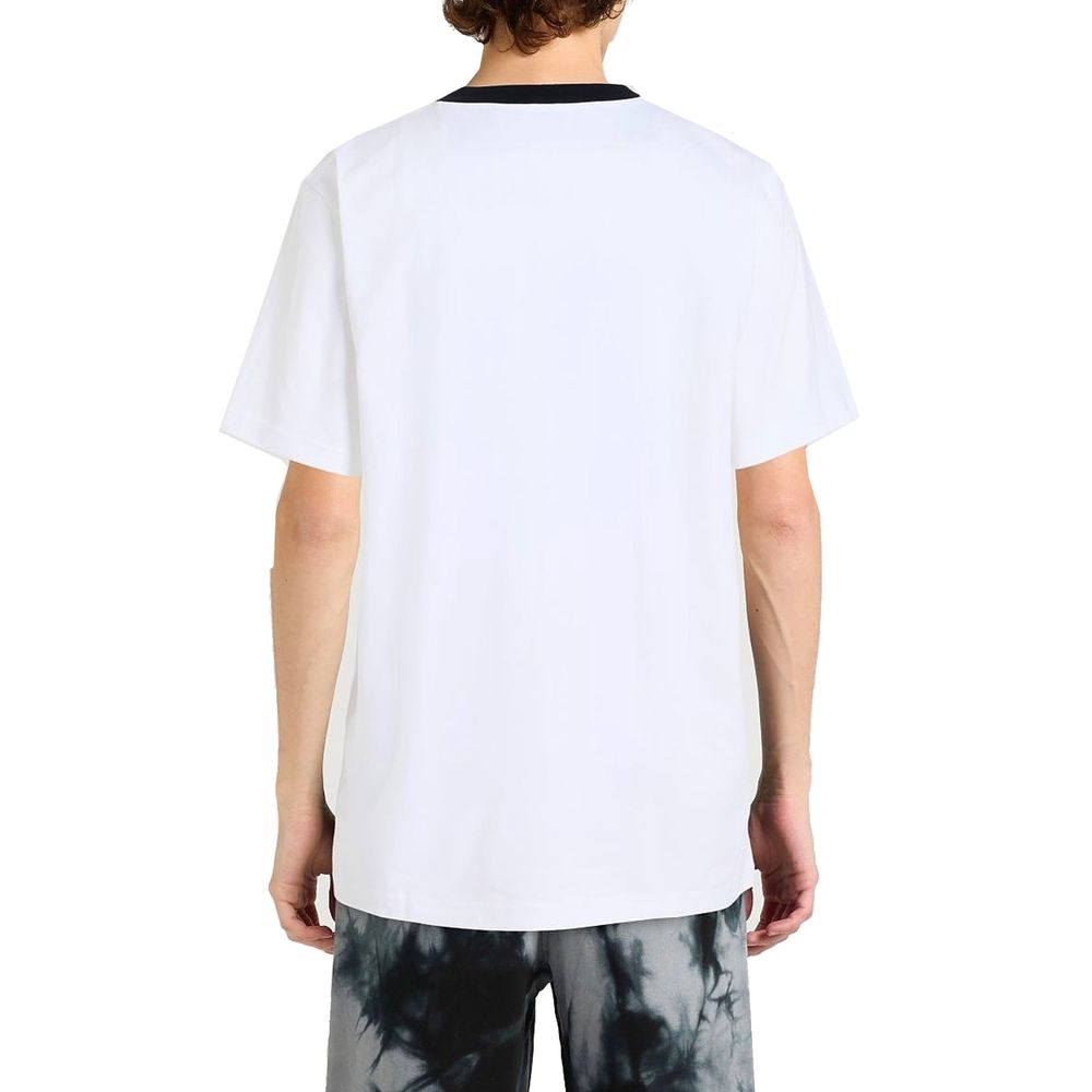 Off-White White Cotton T-Shirt Off-White