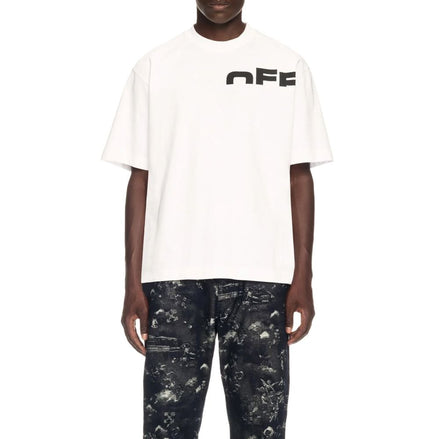 Off-White White Cotton T-Shirt Off-White