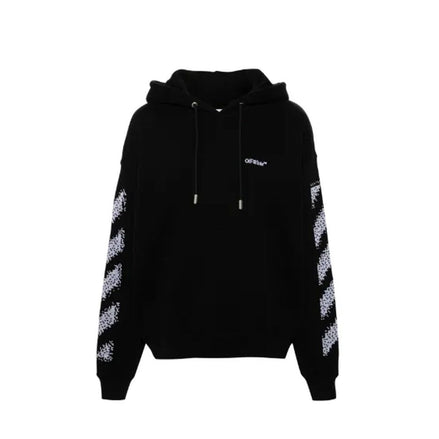 Off-White Black Cotton Sweatshirt Off-White
