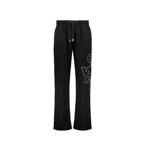 Off-White Black Cotton Joggers (Workout Pants) Off-White