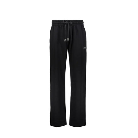 Off-White Black Cotton Athletic Pants Off-White