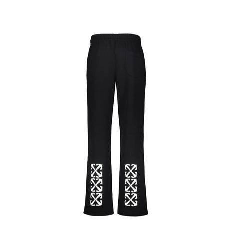 Off-White Black Cotton Athletic Pants Off-White