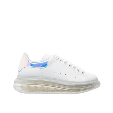 Alexander McQueen White Calfskin Chunky Sneakers Alexander McQueen