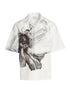 Alexander McQueen White Cotton Shortsleeve Shirt Alexander McQueen