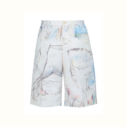 Alexander McQueen Beige Polyester Short And Mini Shorts Alexander McQueen