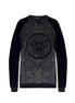 Balmain Black Elastane Sweatshirt Balmain