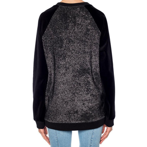 Balmain Black Elastane Sweatshirt Balmain