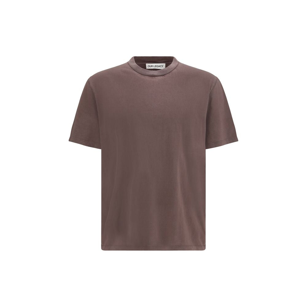 Our Legacy Brown Cotton T-Shirt Our Legacy