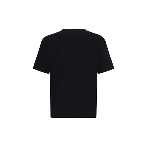 Valentino Black Cotton T-Shirt Valentino