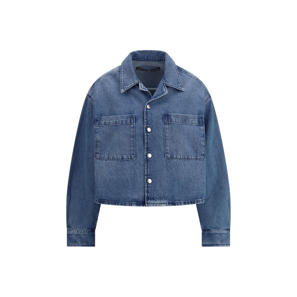 Alexander Wang Blue Denim Shirt Alexander Wang