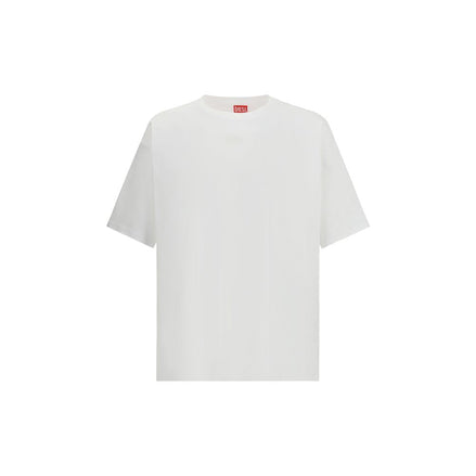 Diesel White Cotton T-Shirt Diesel