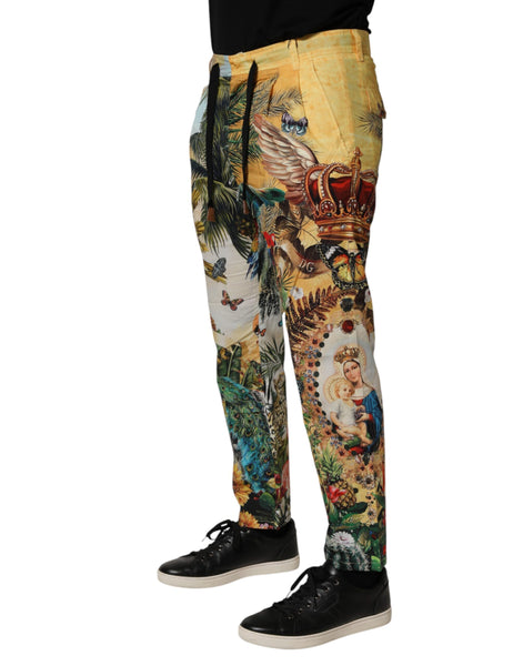 Pantalon de détente tropical multicolore Dolce &amp; Gabbana