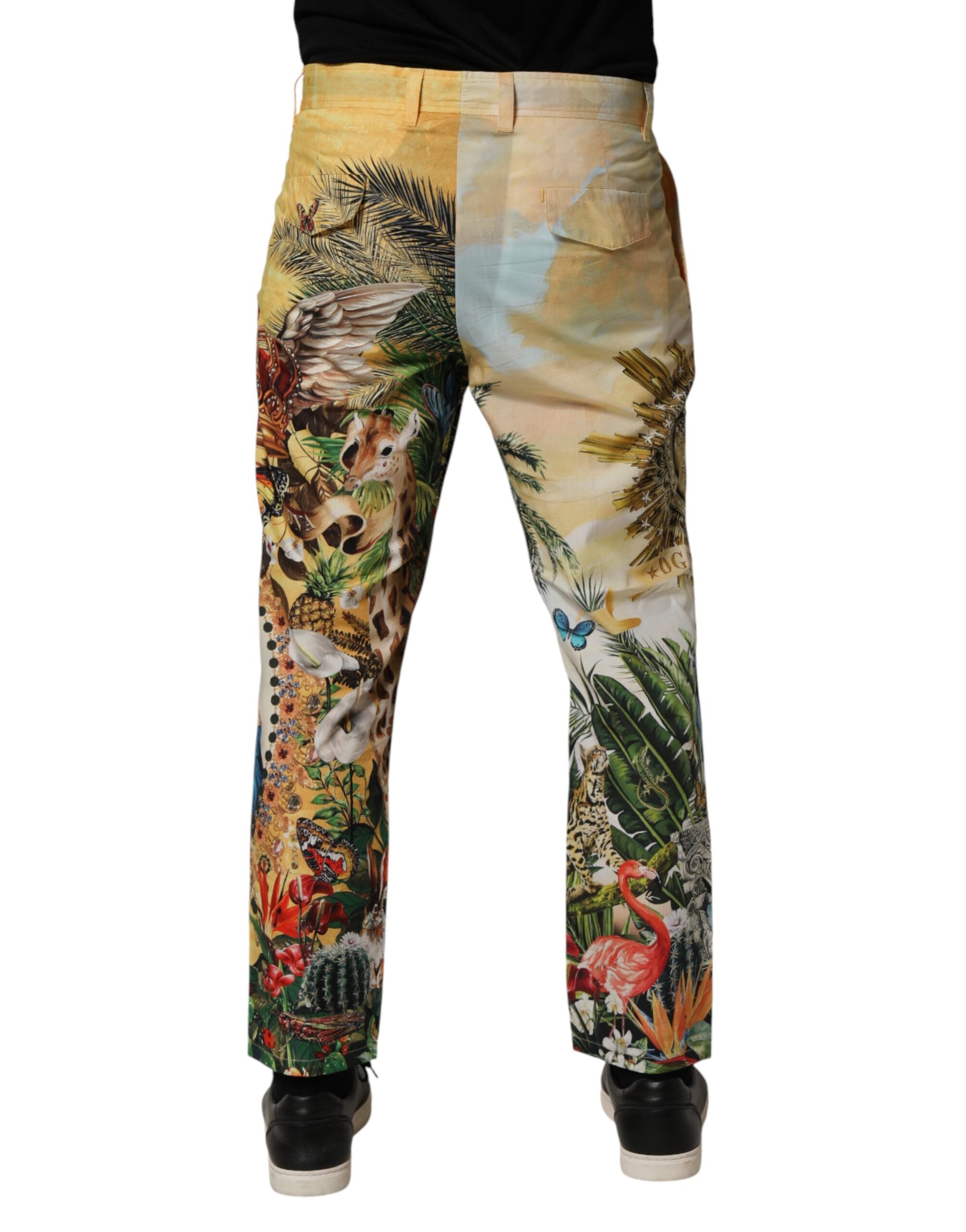 Pantalon de détente tropical multicolore Dolce & Gabbana