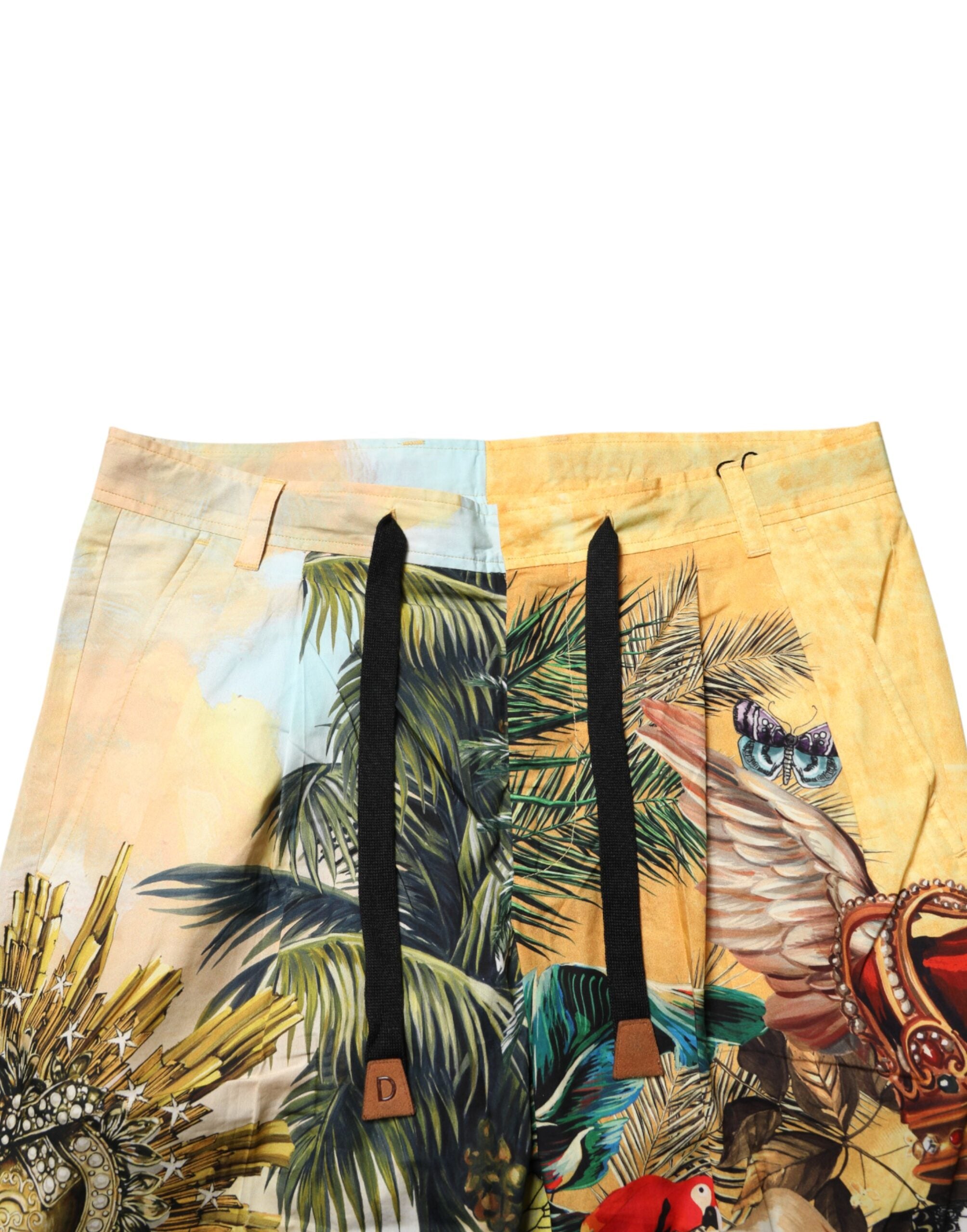 Pantalon de détente tropical multicolore Dolce & Gabbana