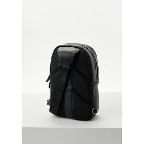 La Martina Black Polyethylene Crossbody Bag La Martina