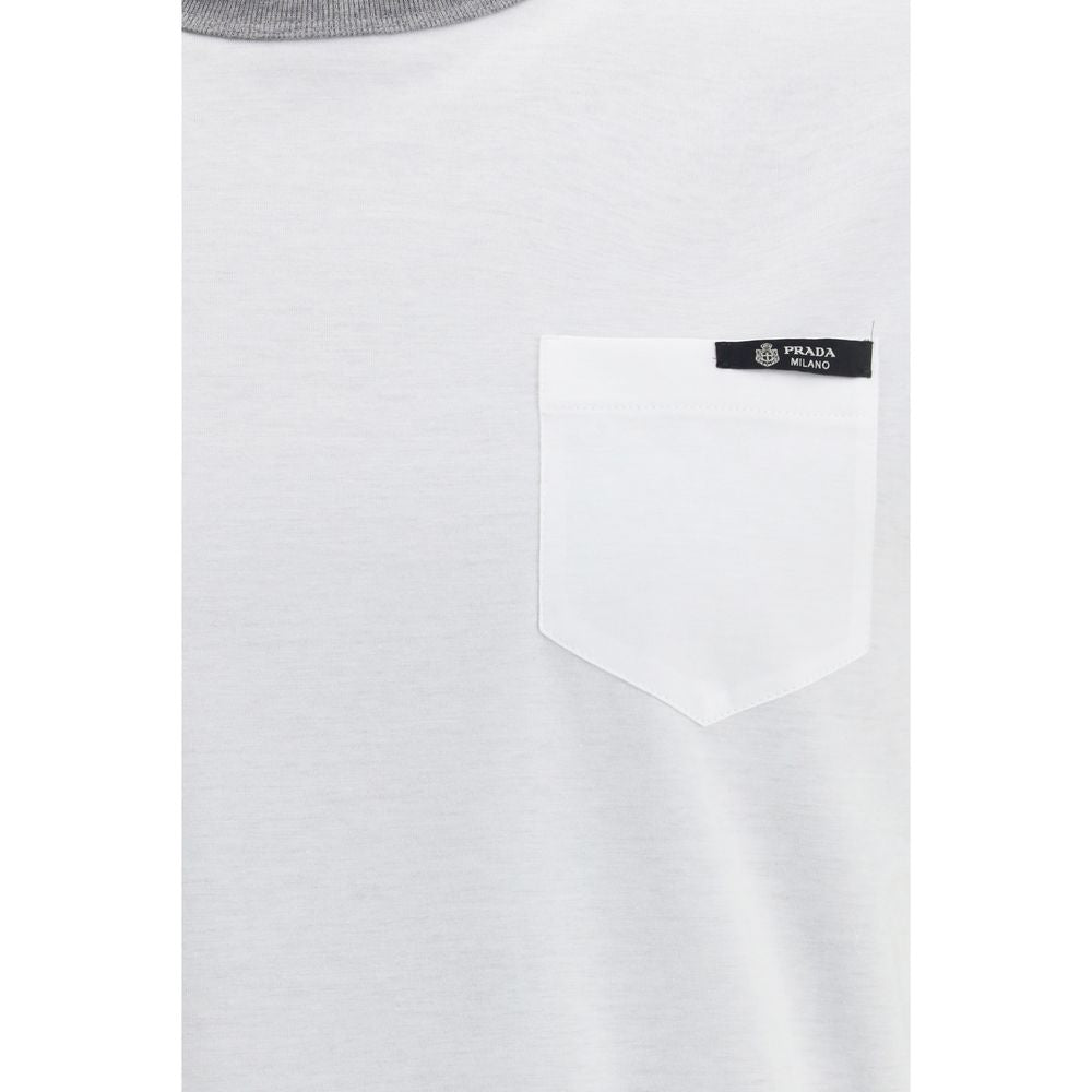 Prada White Cotton Sportswear Prada
