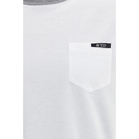 Prada White Cotton Sportswear Prada