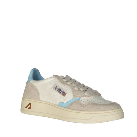 Baskets de sport Autry en cuir blanc