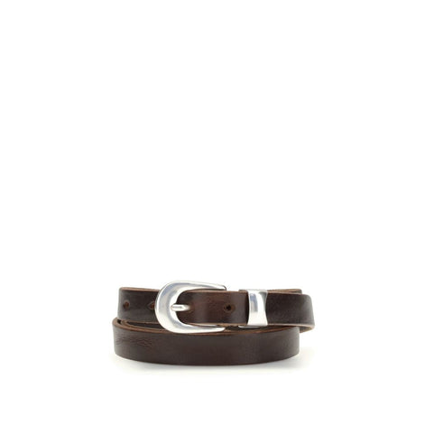 Our Legacy Brown Calf Leather Bos Taurus Regular Belt Our Legacy