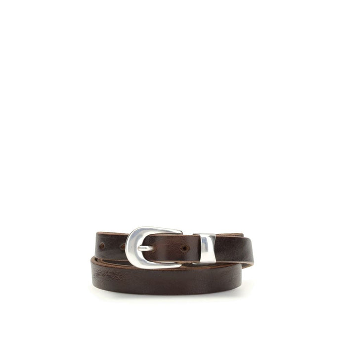 Our Legacy Brown Calf Leather Bos Taurus Regular Belt Our Legacy