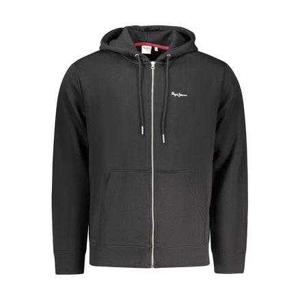Pepe Jeans Black Cotton Men's Sweatshirt Pepe Jeans