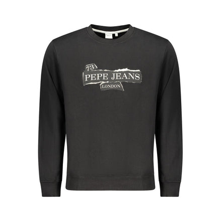 Pepe Jeans Nero Cotton Men's Sweatshirt Pepe Jeans