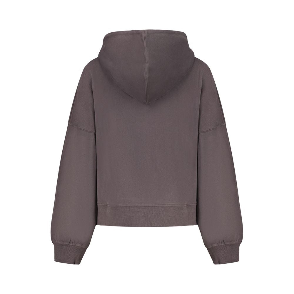 Pepe Jeans Black Cotton Women Sweatshirt Pepe Jeans