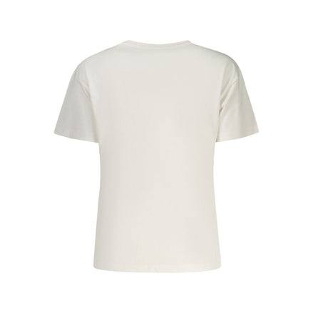 Pepe Jeans White Cotton Women T-Shirt Pepe Jeans