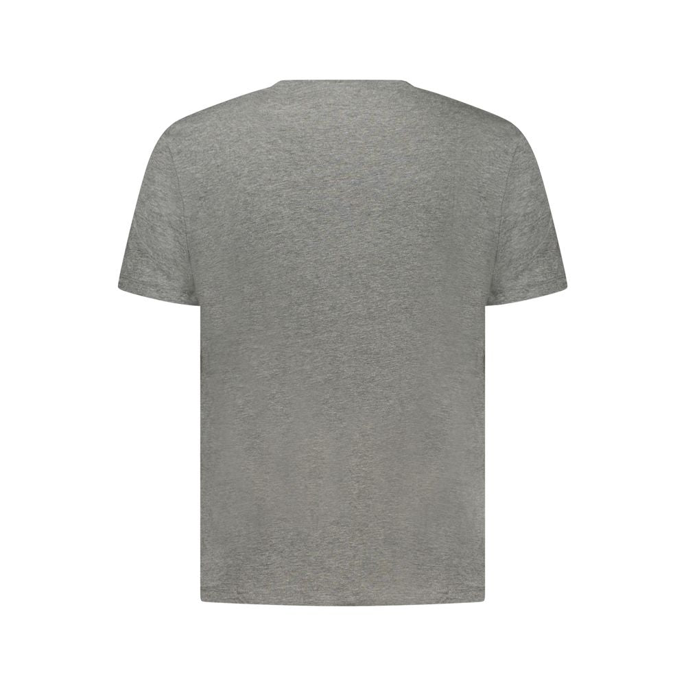 Pepe Jeans Grigio Cotton Men T-Shirt Pepe Jeans