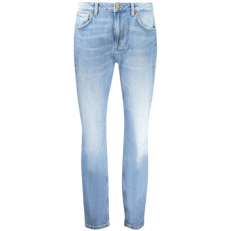Pepe Jeans Azzurro Cotton Women's Jeans Pepe Jeans