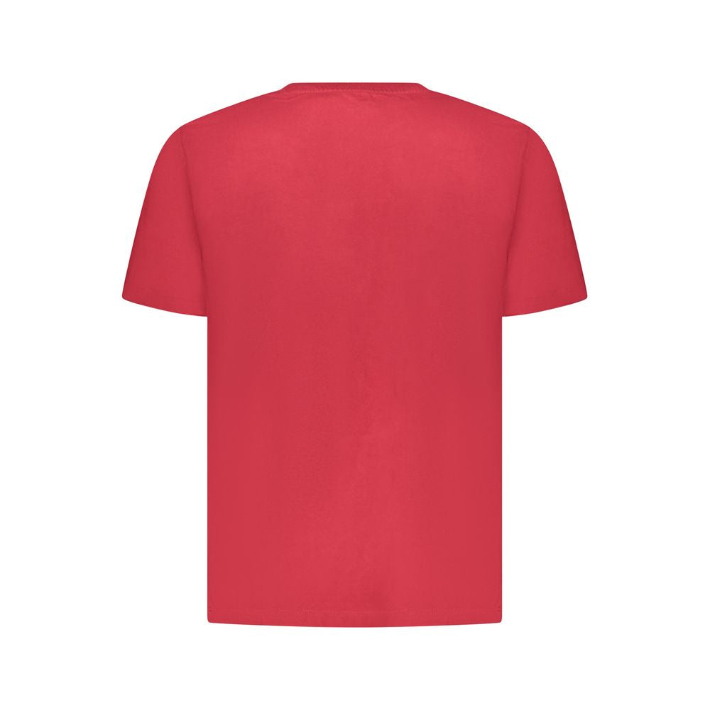 Pepe Jeans Red Cotton Men T-Shirt Pepe Jeans