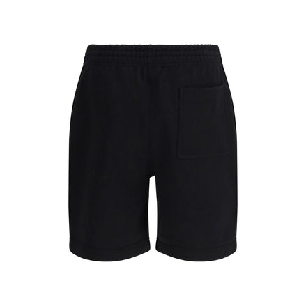 Burberry Black Cotton Bermuda Shorts Burberry