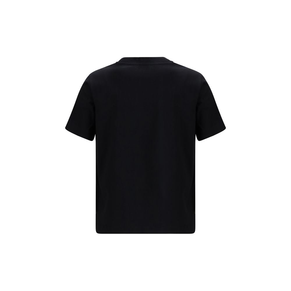 Burberry Black Cotton T-Shirt Burberry