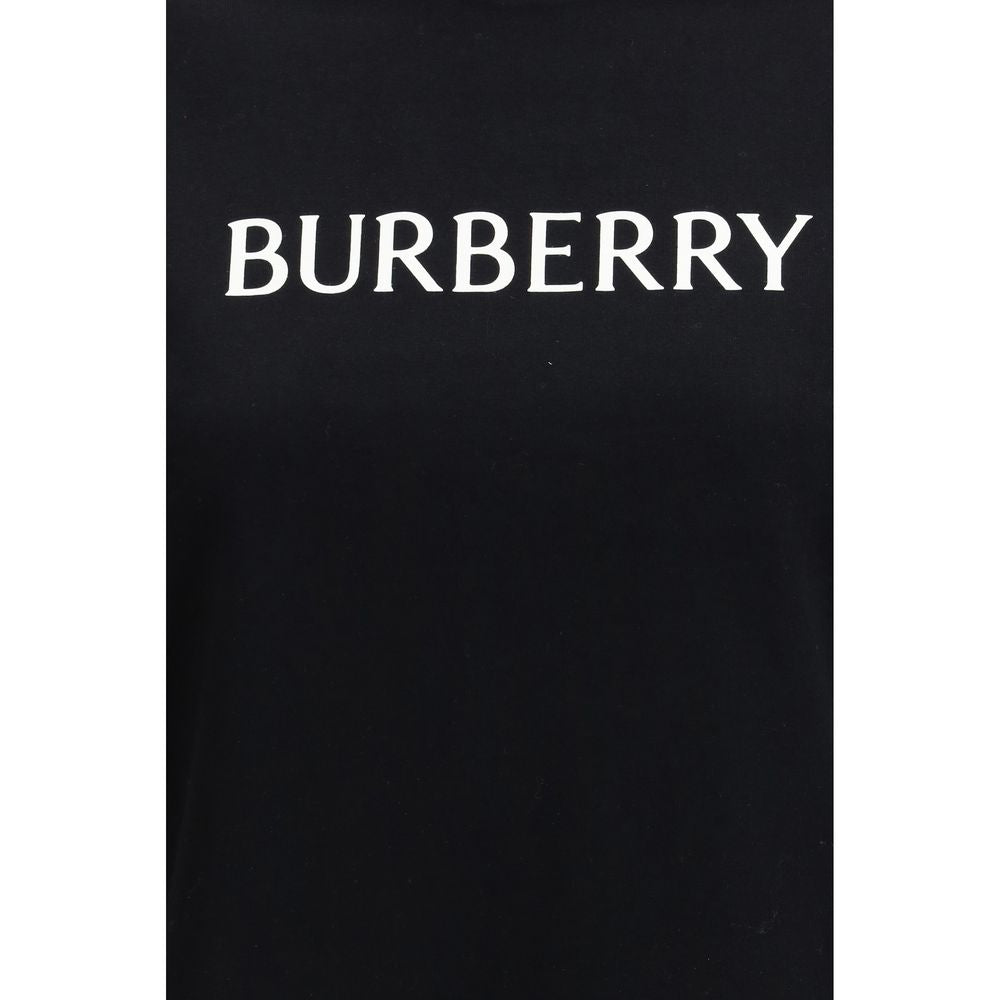 Burberry Black Cotton T-Shirt Burberry