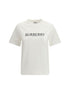 Burberry White Cotton T-Shirt Burberry