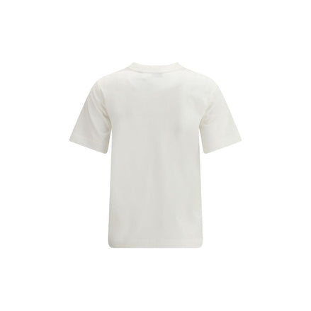 Burberry White Cotton T-Shirt Burberry