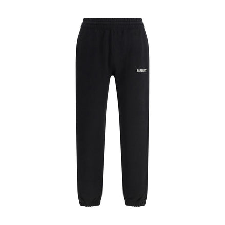 Burberry Black Cotton Joggers (Workout Pants) Burberry