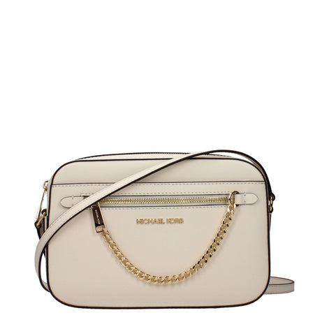 Michael Kors Beige Leather Crossbody Bag Michael Kors