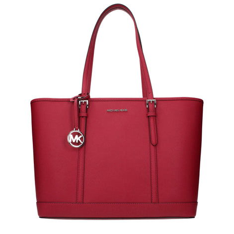Michael Kors Red Leather Shoulder Bag Michael Kors